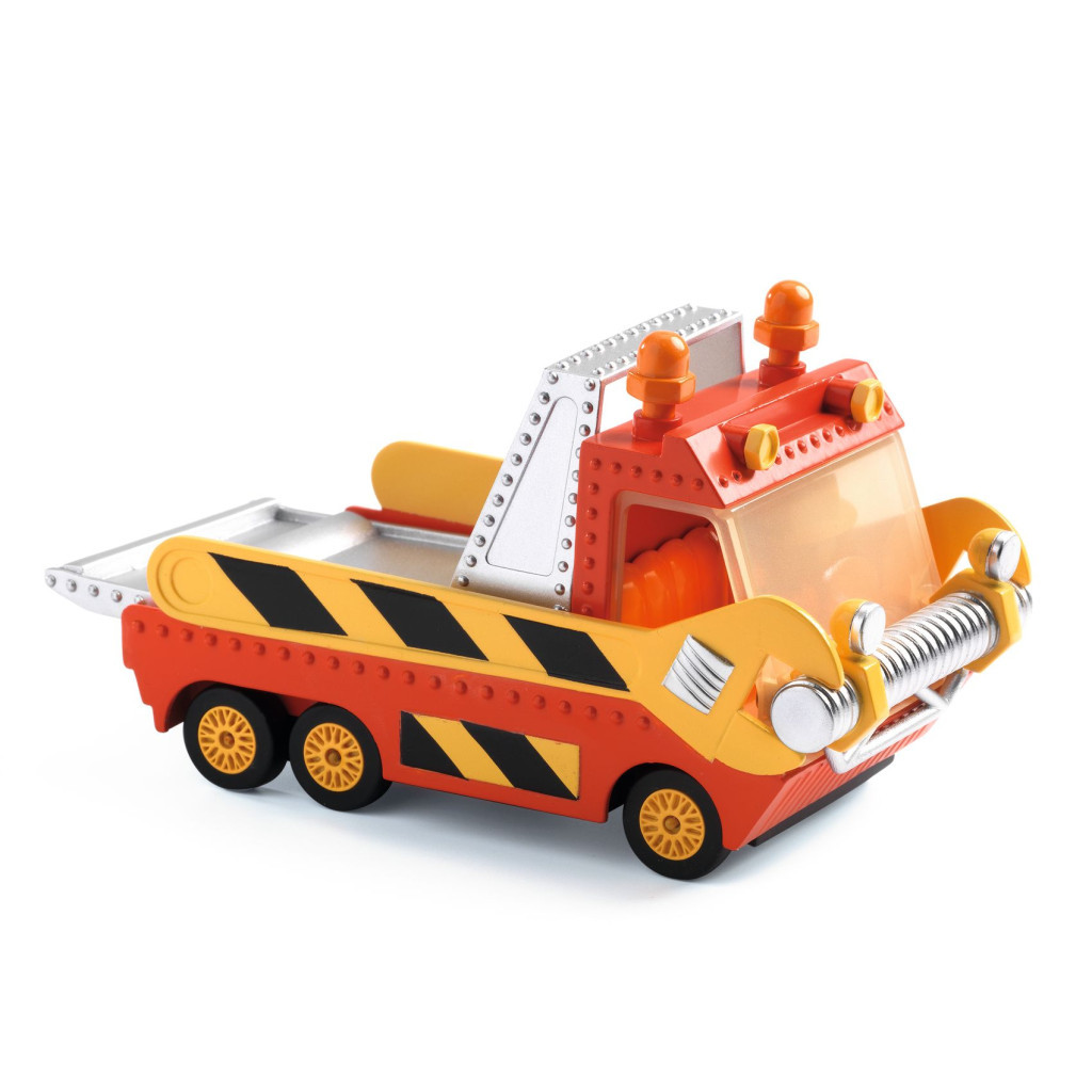 Djeco CRAZY MOTORS játékautó - Zizi Vontató - Crazy truck