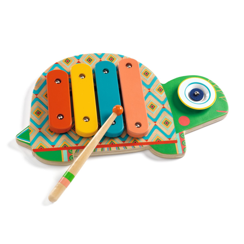 Djeco Játékhangszer - Cintányér és xilofon - Cymbal and Xylophone