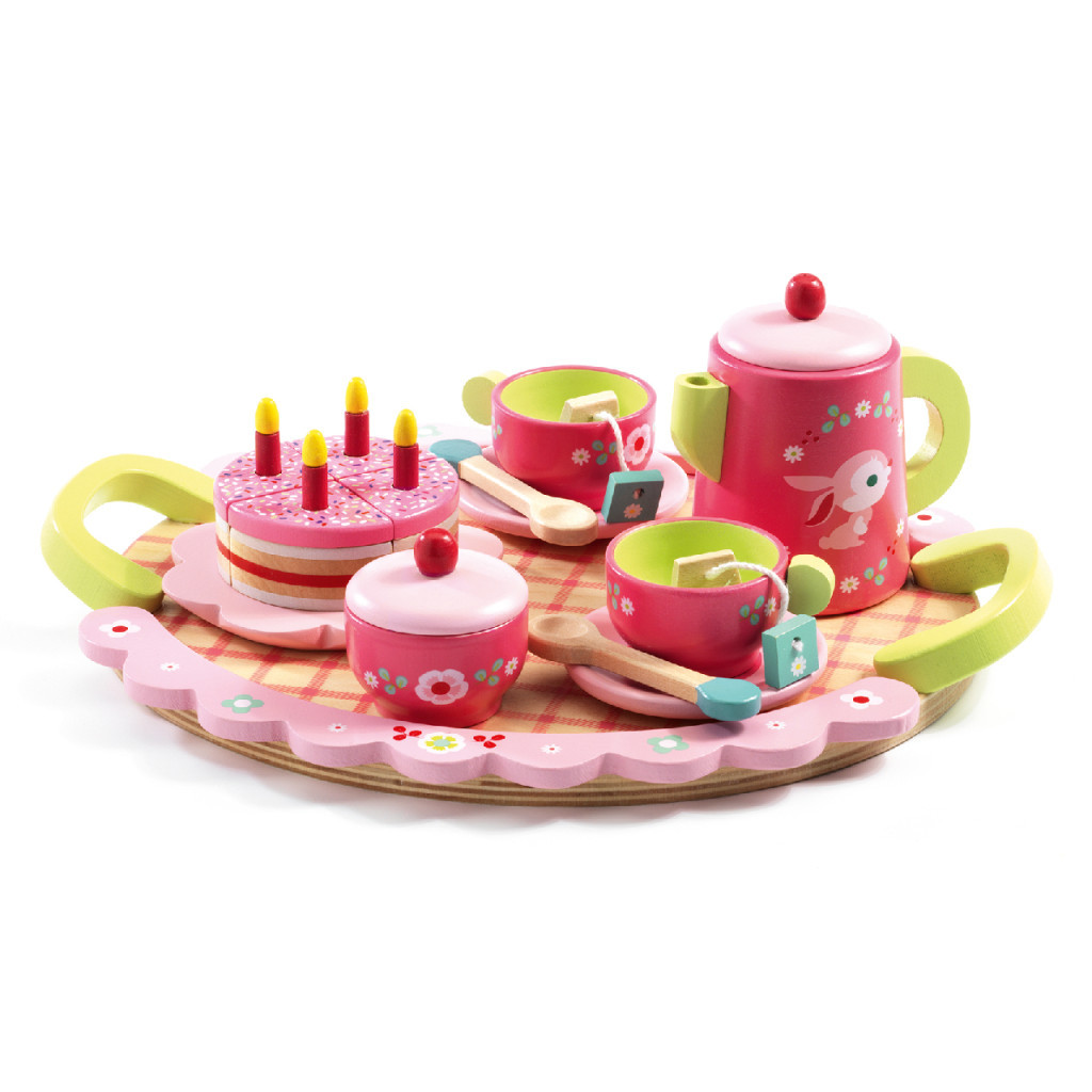 Djeco Szerepjáték - Lili Rose tea parti készlet - Lili Rose's tea party