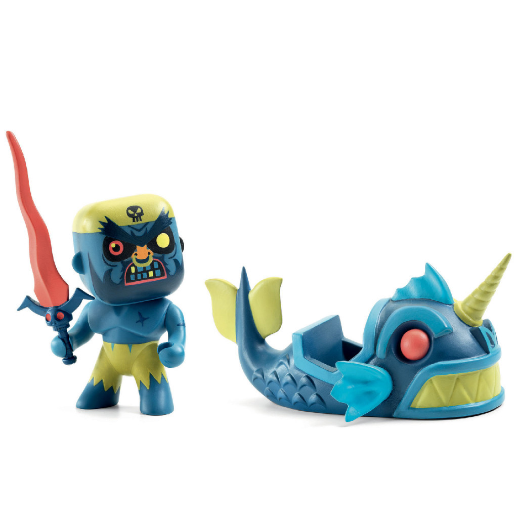 Djeco Arty Toys - Kalóz, Szörnyhajós - Terrible and Monster