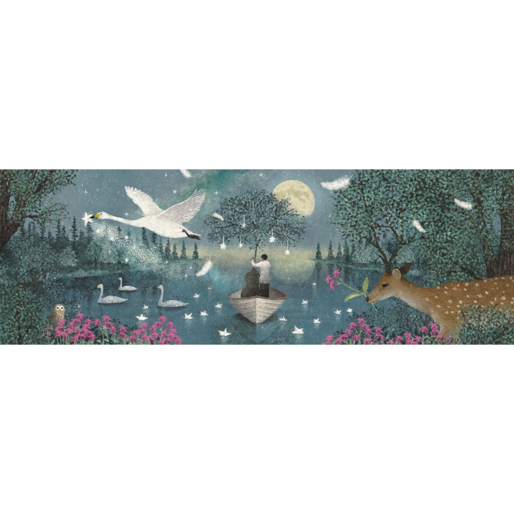 Djeco Művész puzzle - Himnusz a Holdhoz, 1000 db-os - Hymn to the Moon