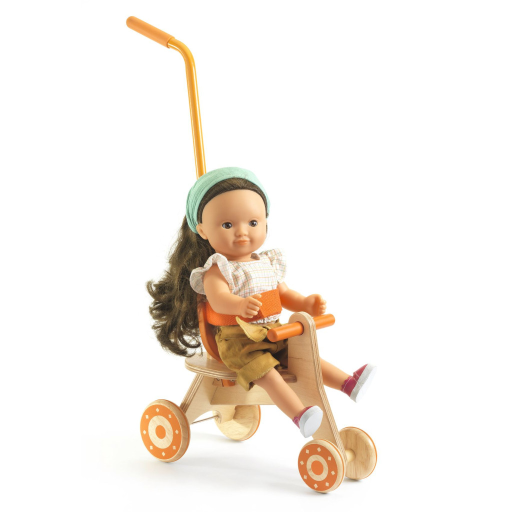 Djeco Játékbaba kiegészítő - Baba tricikli - Tricycle