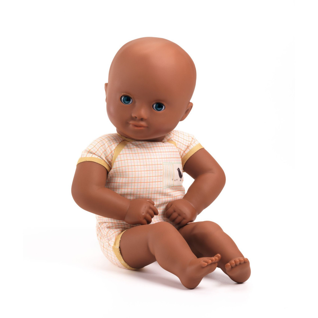 Djeco Játékbaba - Iza, 32 cm - Baby Issoria
