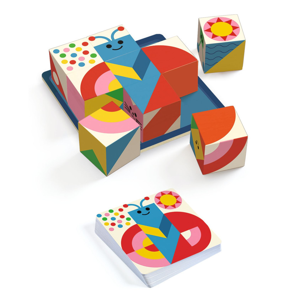 Djeco Logikai kockakirakó - Cicu-logika - Cubologic 9