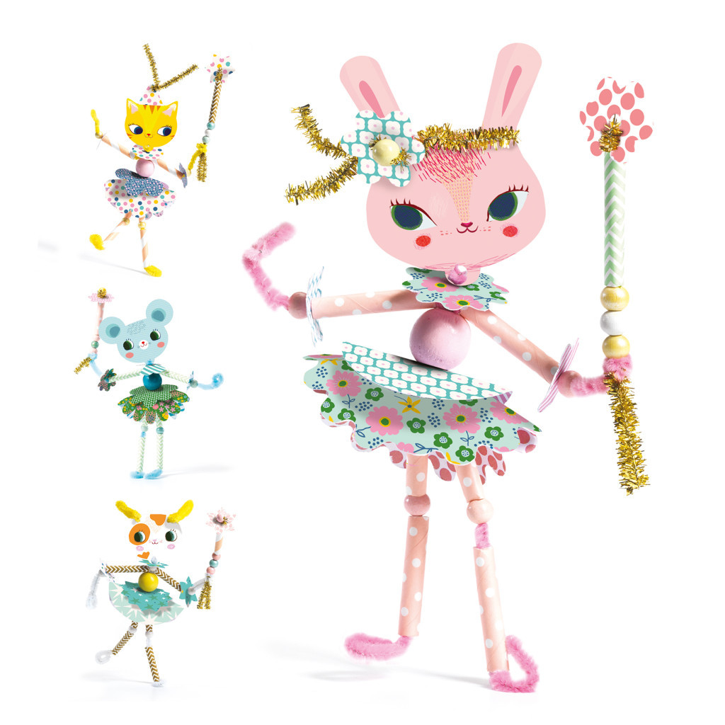 Djeco Szálfűzős tündérbábu készítés - Tündérkéim - My fairies