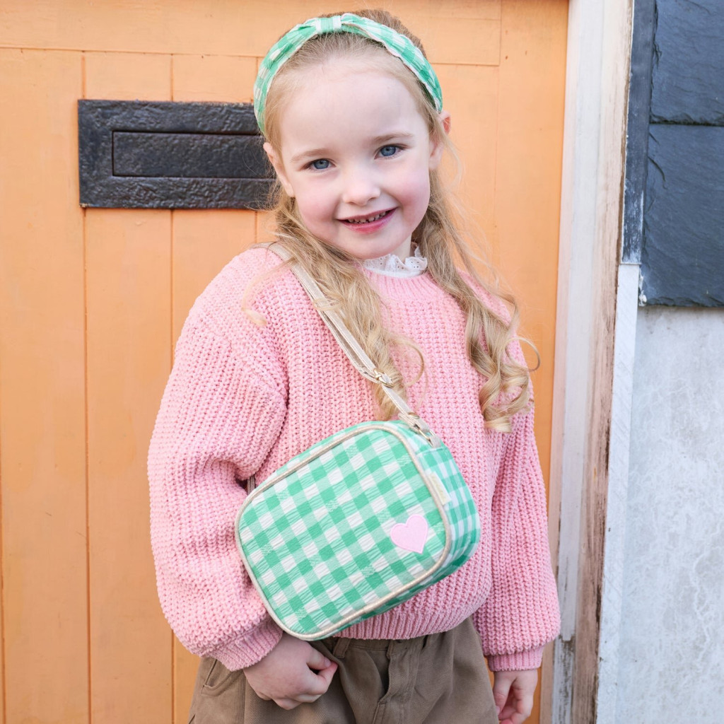 Rockahula Kids hajpánt - Gertie Gingham Scalloped