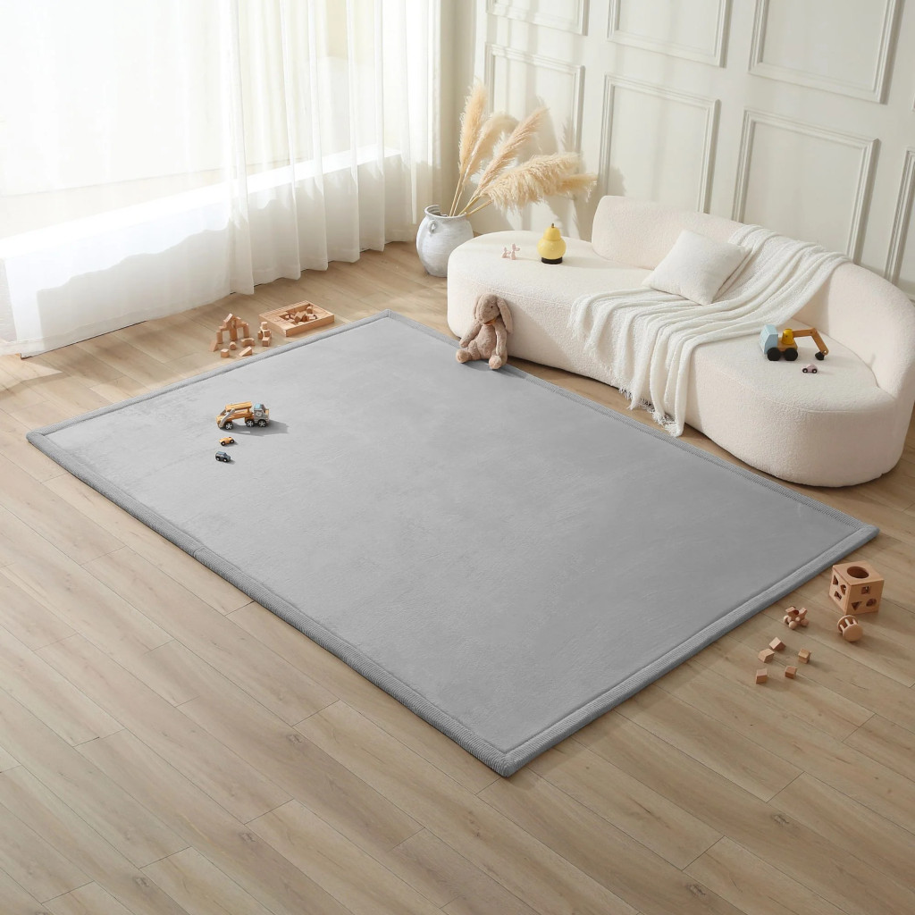 Hakuna matte memóriahabos puha gyerekszőnyeg 200x280 cm - Szürke