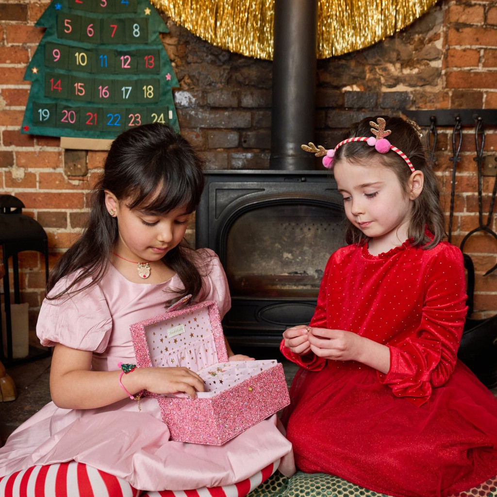 Rockahula Kids nagyméretű ékszertartó doboz - Confetti Glitter