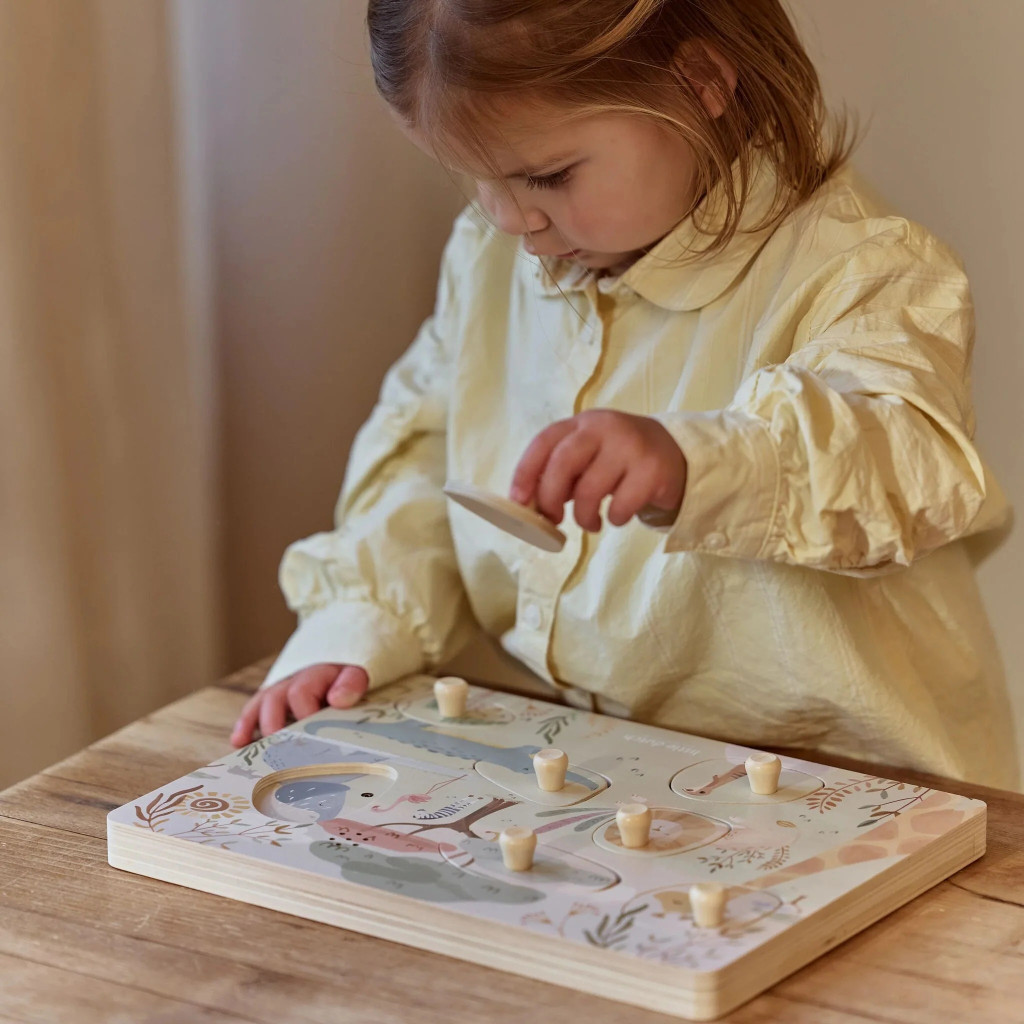 Little Dutch hangos puzzle - Safari Friends
