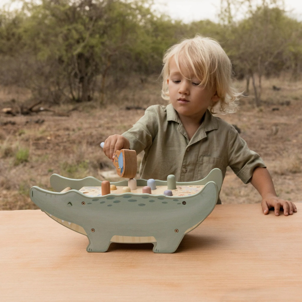 Little Dutch kalapálós játék - Safari Friends