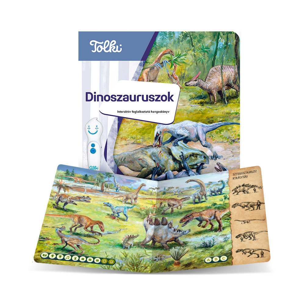Tolki interaktív hangoskönyv - Dinoszauruszok