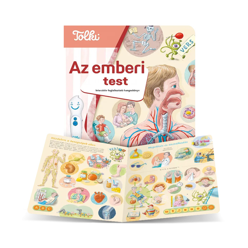 Tolki interaktív hangoskönyv - Az emberi test