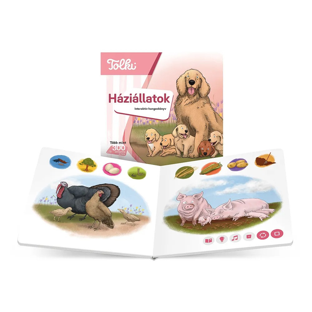 Tolki interaktív hangoskönyv - Háziállatok