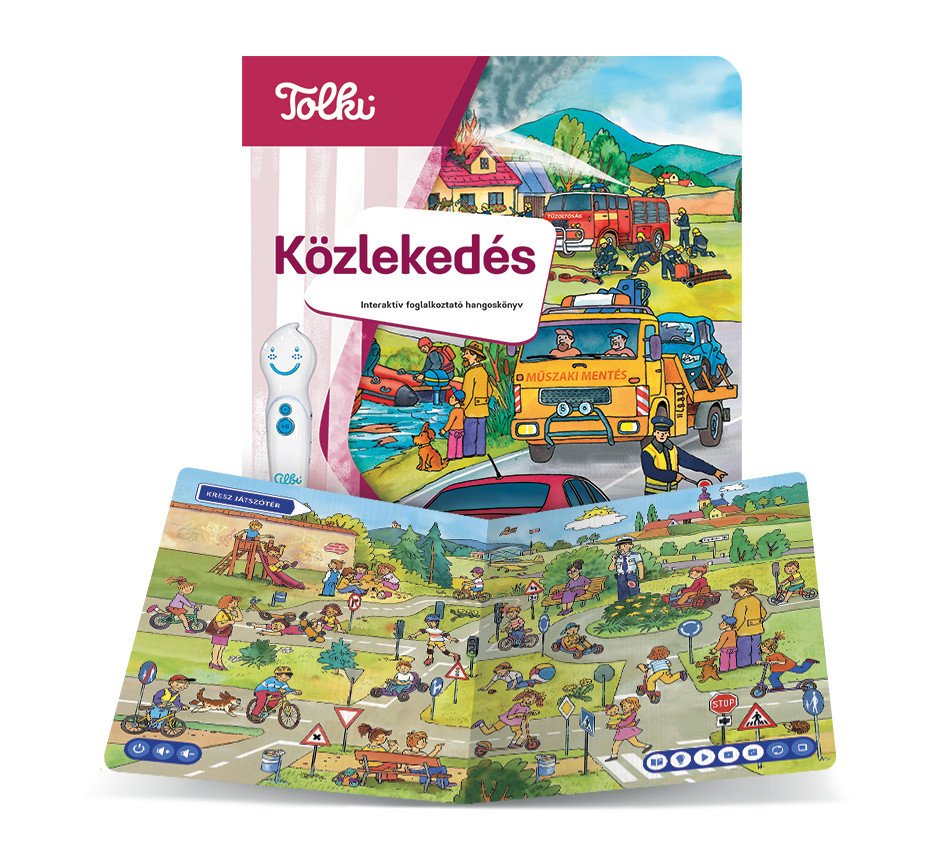Tolki interaktív hangoskönyv - Közlekedés