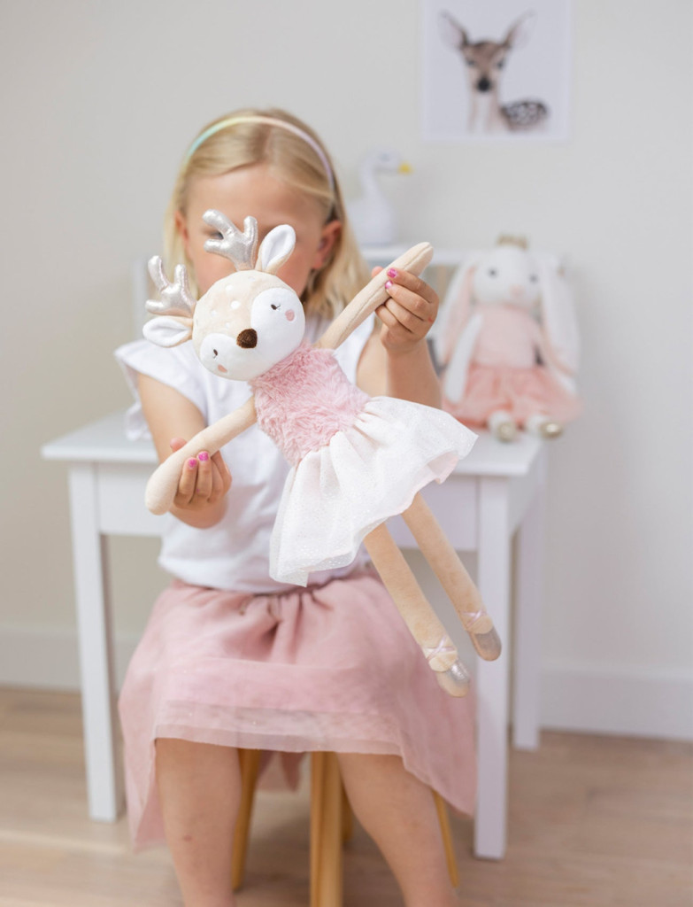 Teddykompaniet plüss - Ruth az őzike balerina - 40 cm