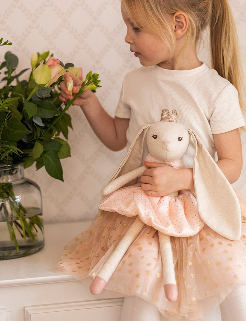 Teddykompaniet plüss - Line a nyuszi balerina - 40 cm