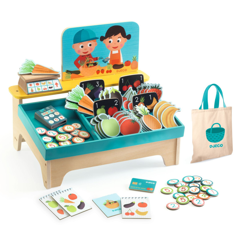 Djeco Szerepjáték - Lea és Milo kisboltja - Léa and Milo Little Market