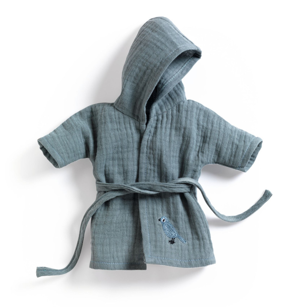 Djeco Játékbaba ruha - Fürdőköpeny - Bathrobe